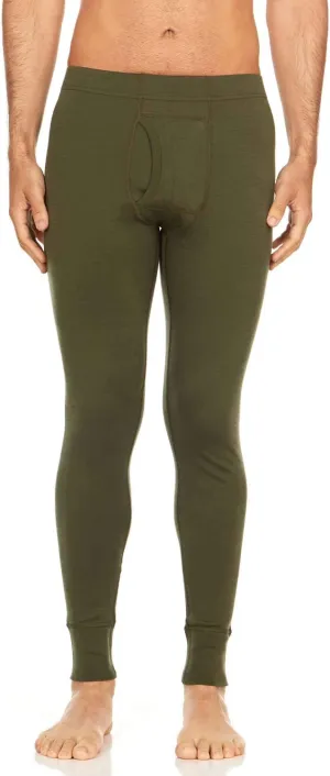 100% Merino Wool Bottoms Men's Base Layer Pants - Long Johns - Thermal Underwear