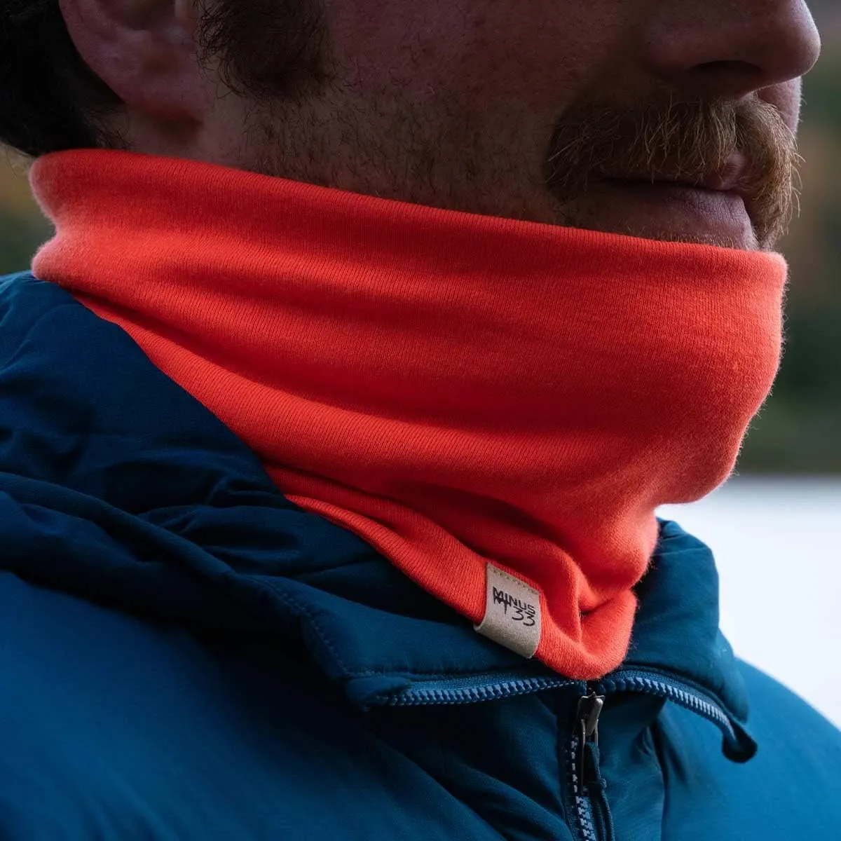100% Merino Wool - Midweight Neck Gaiter - Skiing Neck Warmer - Winter Face Mask - Multipurpose Headwear