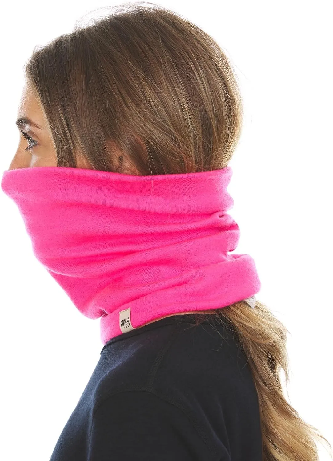 100% Merino Wool - Midweight Neck Gaiter - Skiing Neck Warmer - Winter Face Mask - Multipurpose Headwear
