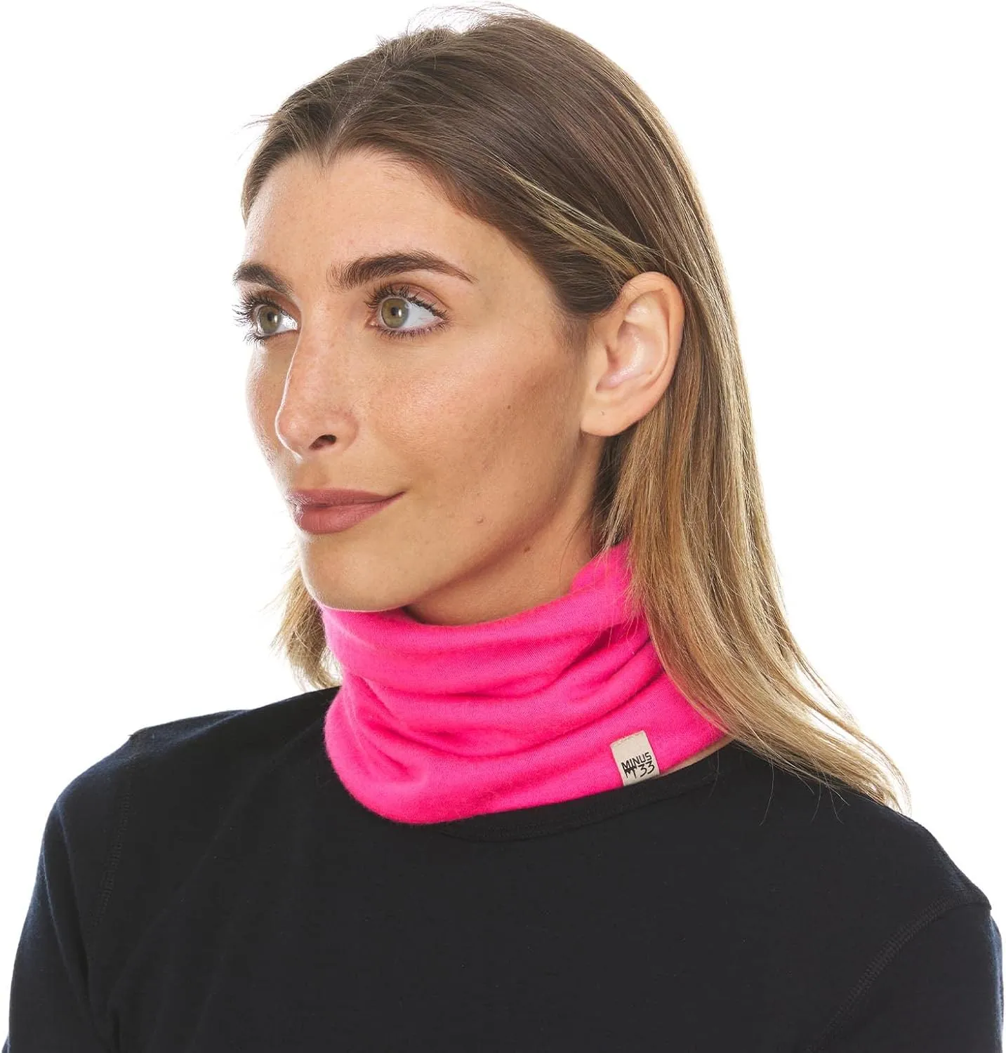 100% Merino Wool - Midweight Neck Gaiter - Skiing Neck Warmer - Winter Face Mask - Multipurpose Headwear