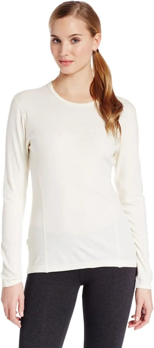 100% Merino Wool - Women's Midweight Base Layer - Long Sleeve Crew