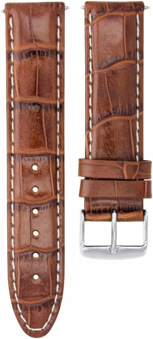 18-19-20-22-24MM Genuine Leather Watch Band Strap for BREITLING Watch