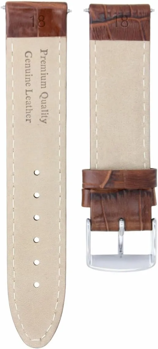 18-19-20-22-24MM Genuine Leather Watch Band Strap for BREITLING Watch