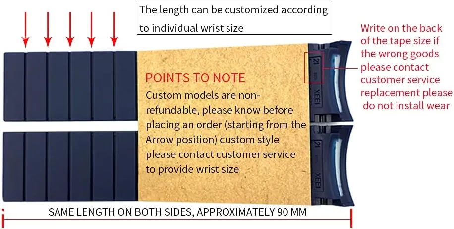 19mm 20mm 21mm Rubber Silicone Watch Strap Waterproof Watchband for Longines master Conquest HydroConquest L3 Black Accessories
