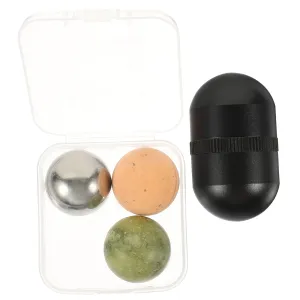 1set Jade Roller for Facial and Eye Massage Beauty Eye Massaging Tool for Skin Care Promotes Absorption Circulation Reduces Puffiness Rejuvenates Skin for Daily Use
