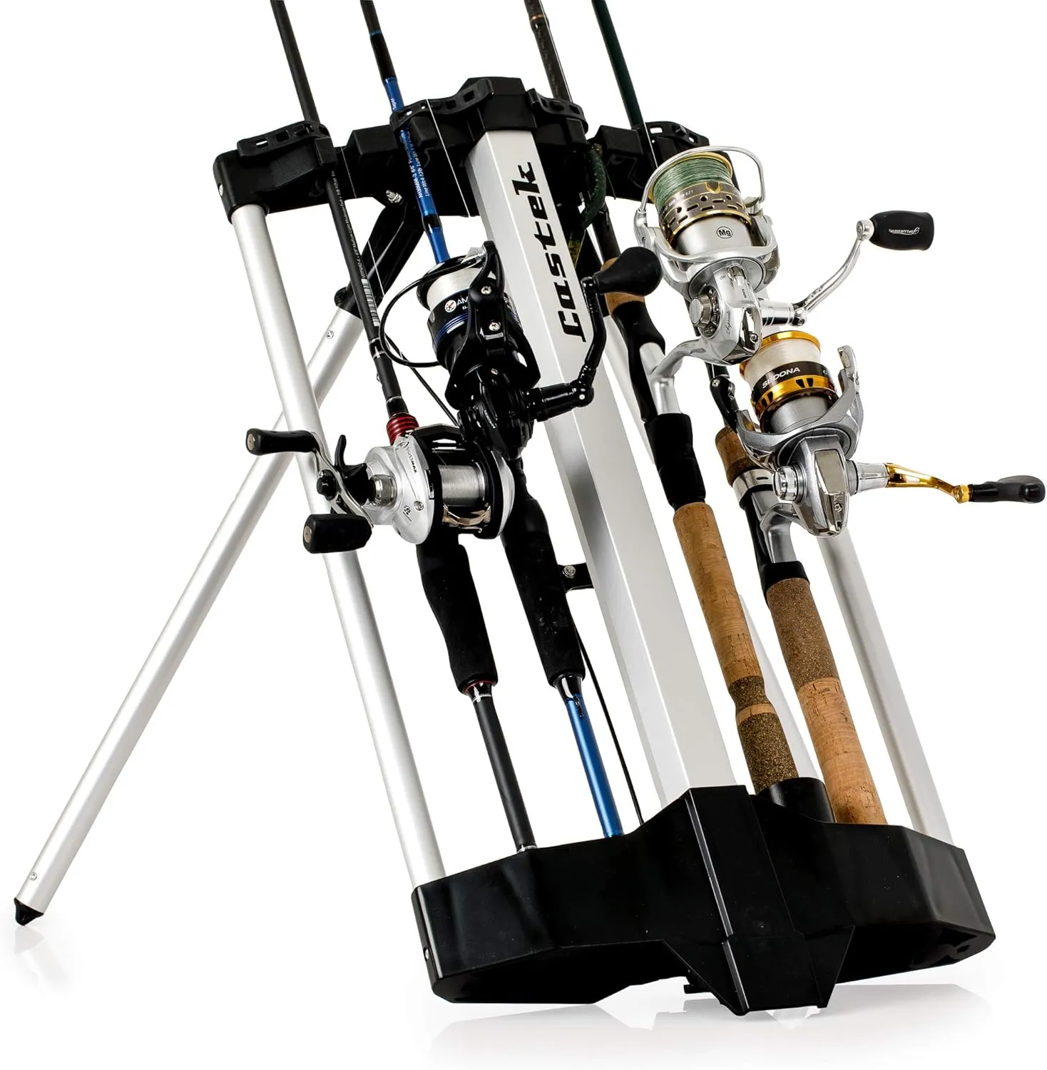 2 Pack Rod Caddy Fishing Rod Rack and Carrier