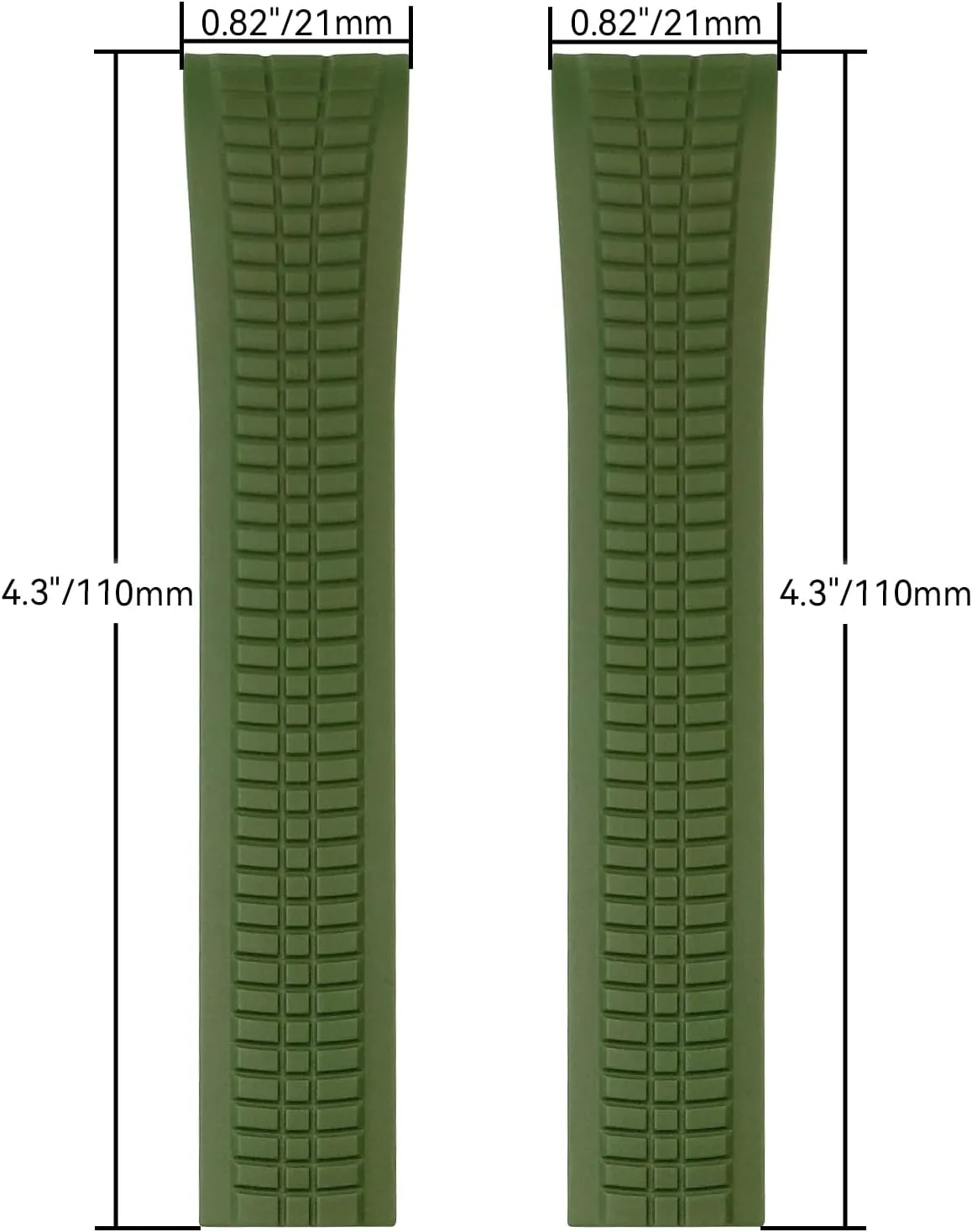 21mm Rubber Watch Band for Patek Philippe Aquanaut 5167A 5164A Silicone Watch Strap Replacement Accessories