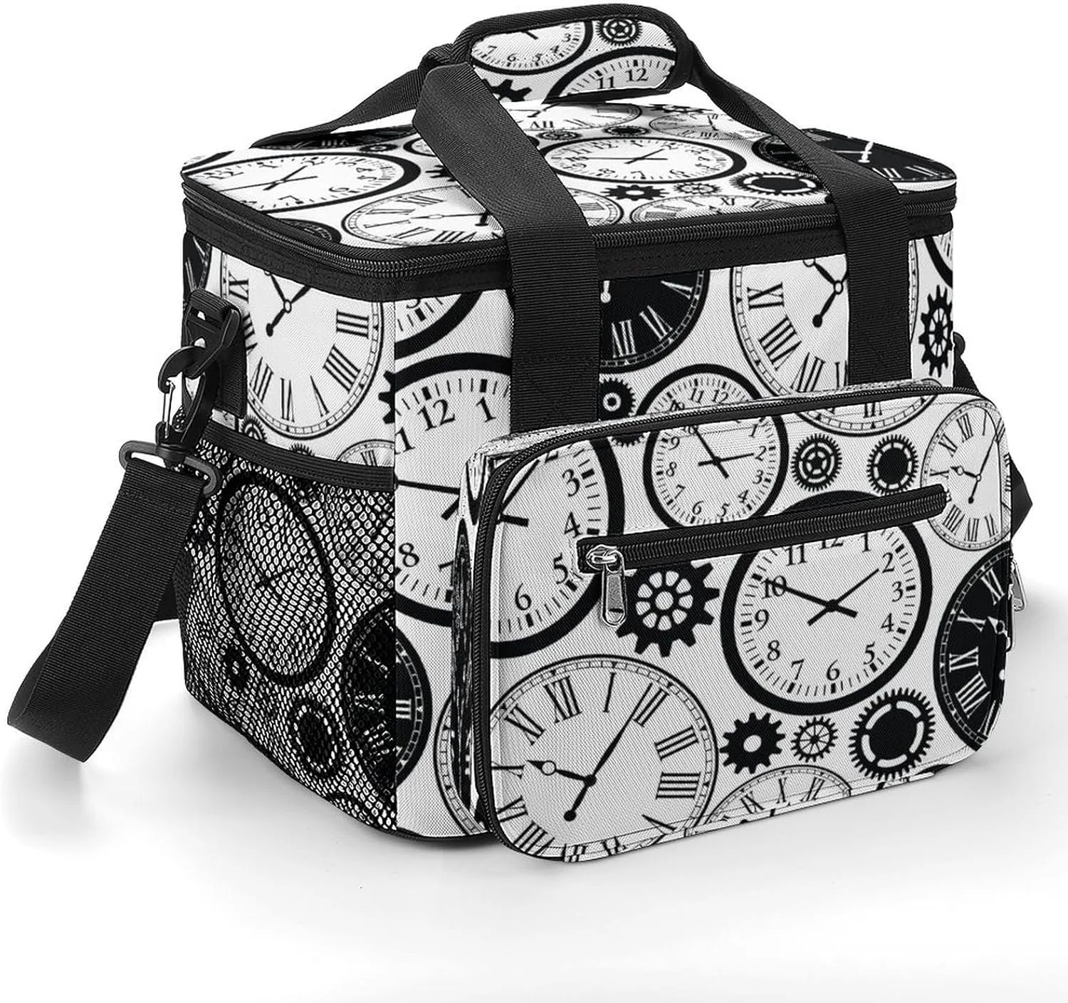 22.5L Waterproof Soft Cooler BagInsulated Lunch Box for Camping Fishing Beach Road Trips