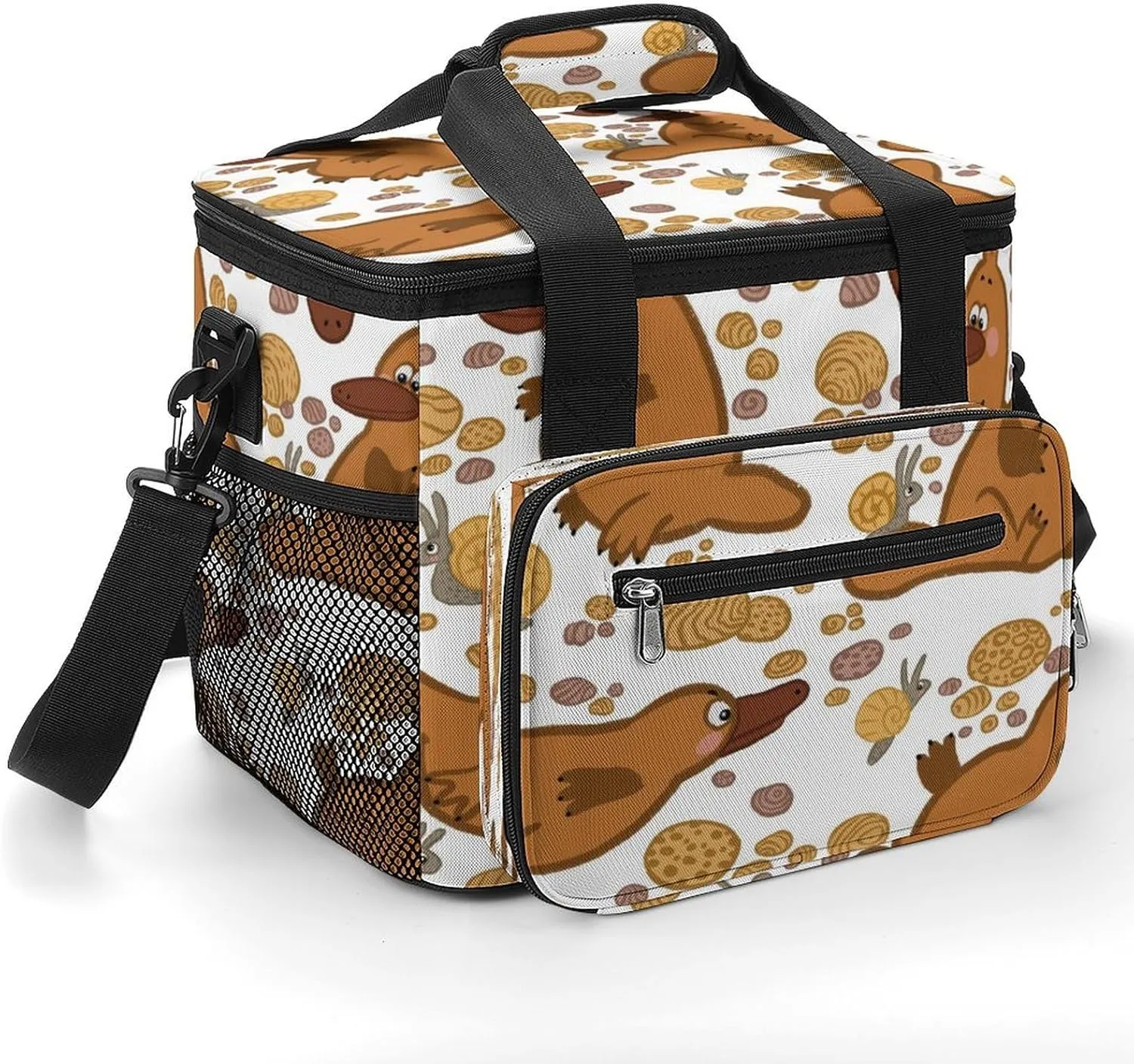 22.5L Waterproof Soft Cooler BagInsulated Lunch Box for Camping Fishing Beach Road Trips