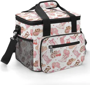22.5L Waterproof Soft Cooler BagInsulated Lunch Box for Camping Fishing Beach Road Trips