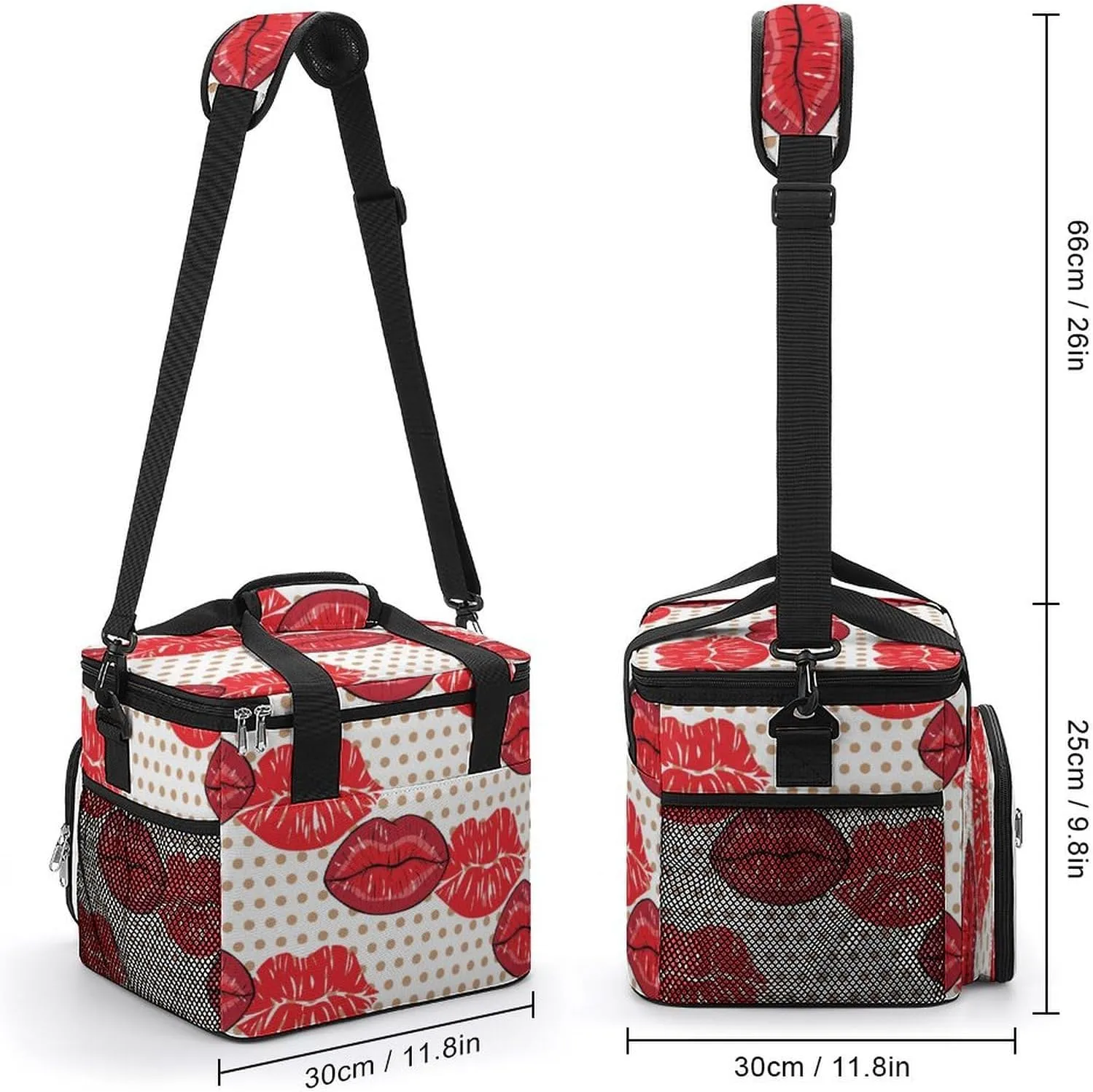 22.5L Waterproof Soft Cooler BagInsulated Lunch Box for Camping Fishing Beach Road Trips