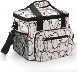 22.5L Waterproof Soft Cooler BagInsulated Lunch Box for Camping Fishing Beach Road Trips
