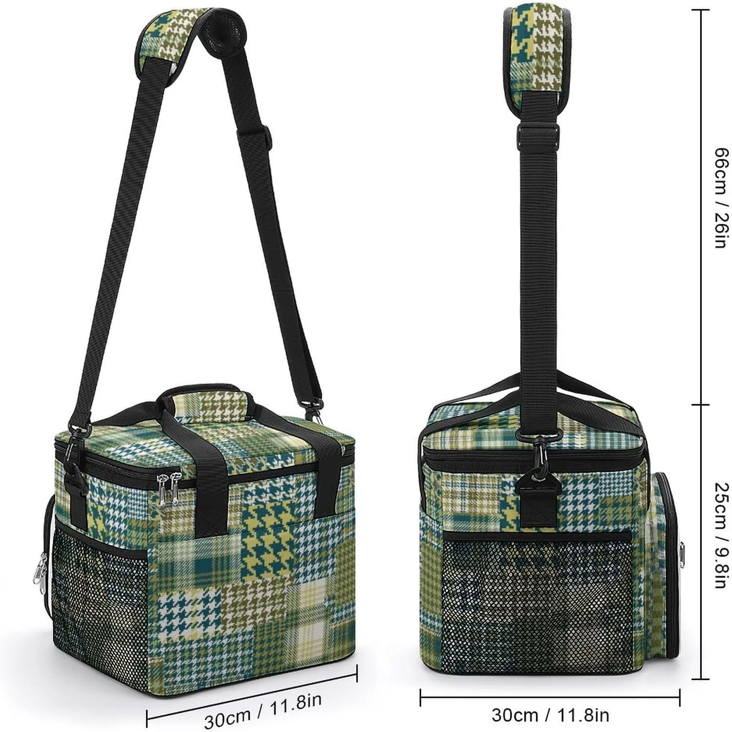 22.5L Waterproof Soft Cooler BagInsulated Lunch Box for Camping Fishing Beach Road Trips