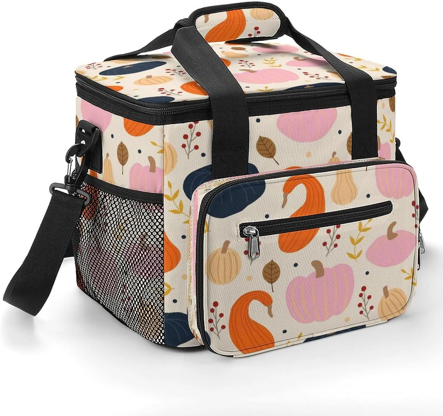 22.5L Waterproof Soft Cooler BagInsulated Lunch Box for Camping Fishing Beach Road Trips