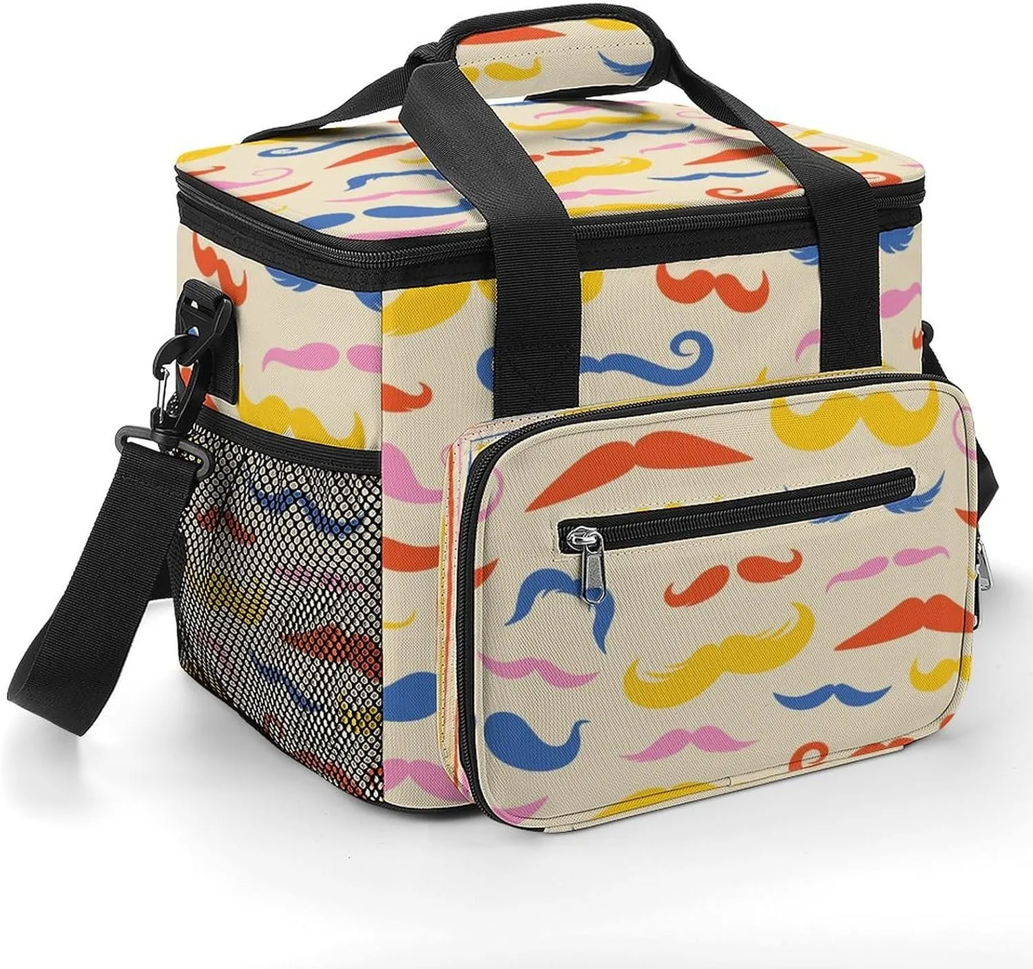 22.5L Waterproof Soft Cooler BagInsulated Lunch Box for Camping Fishing Beach Road Trips