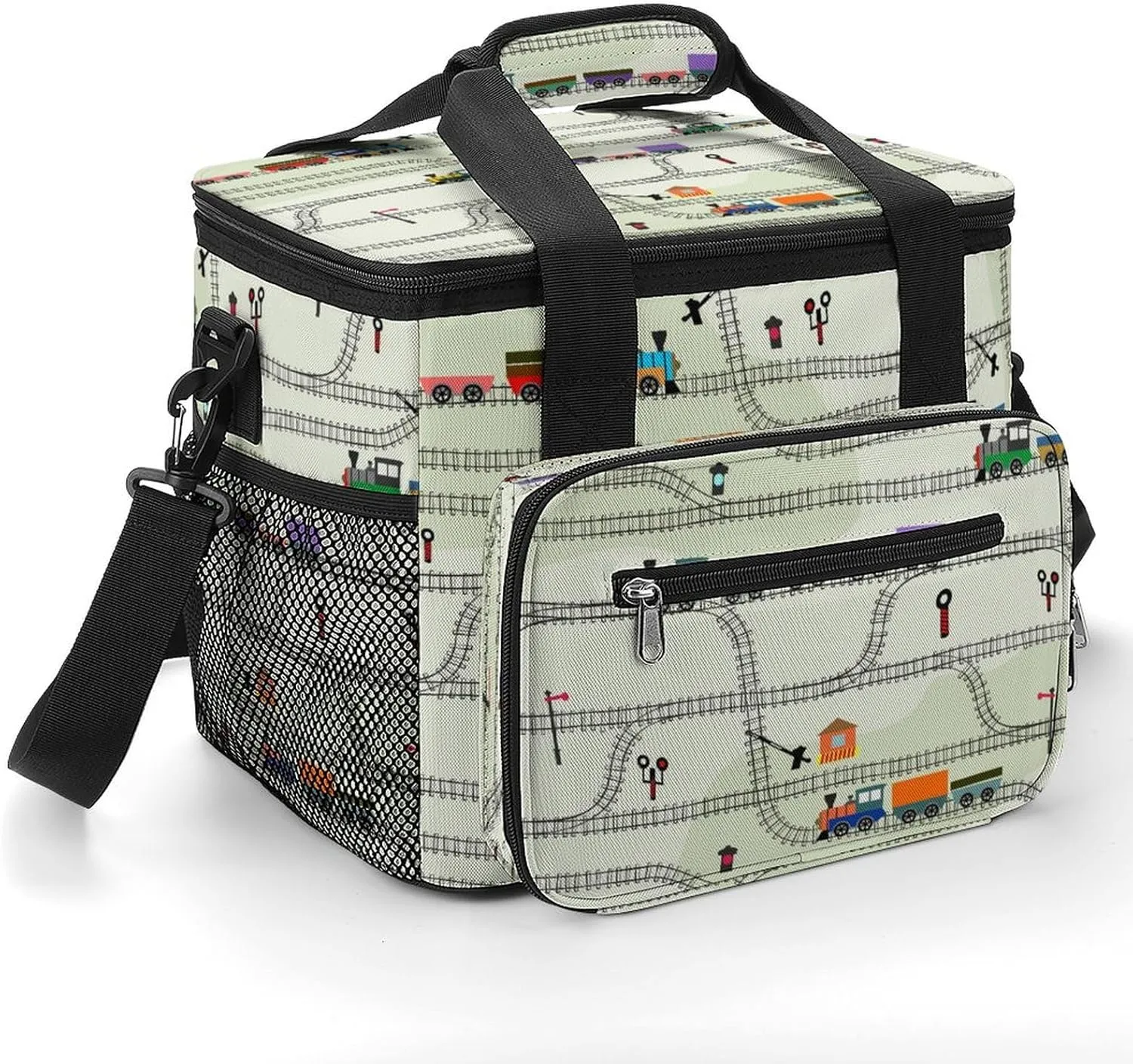 22.5L Waterproof Soft Cooler BagInsulated Lunch Box for Camping Fishing Beach Road Trips