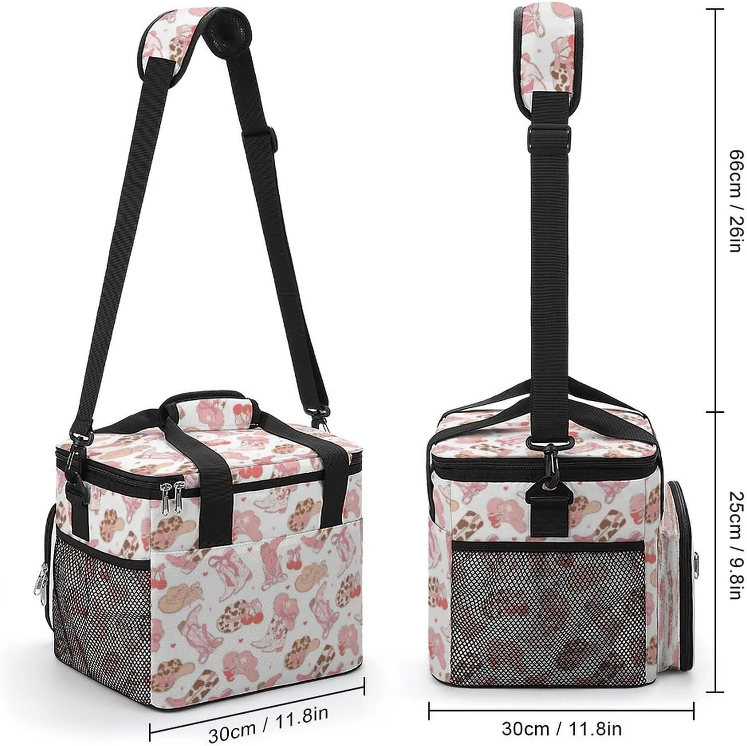 22.5L Waterproof Soft Cooler BagInsulated Lunch Box for Camping Fishing Beach Road Trips
