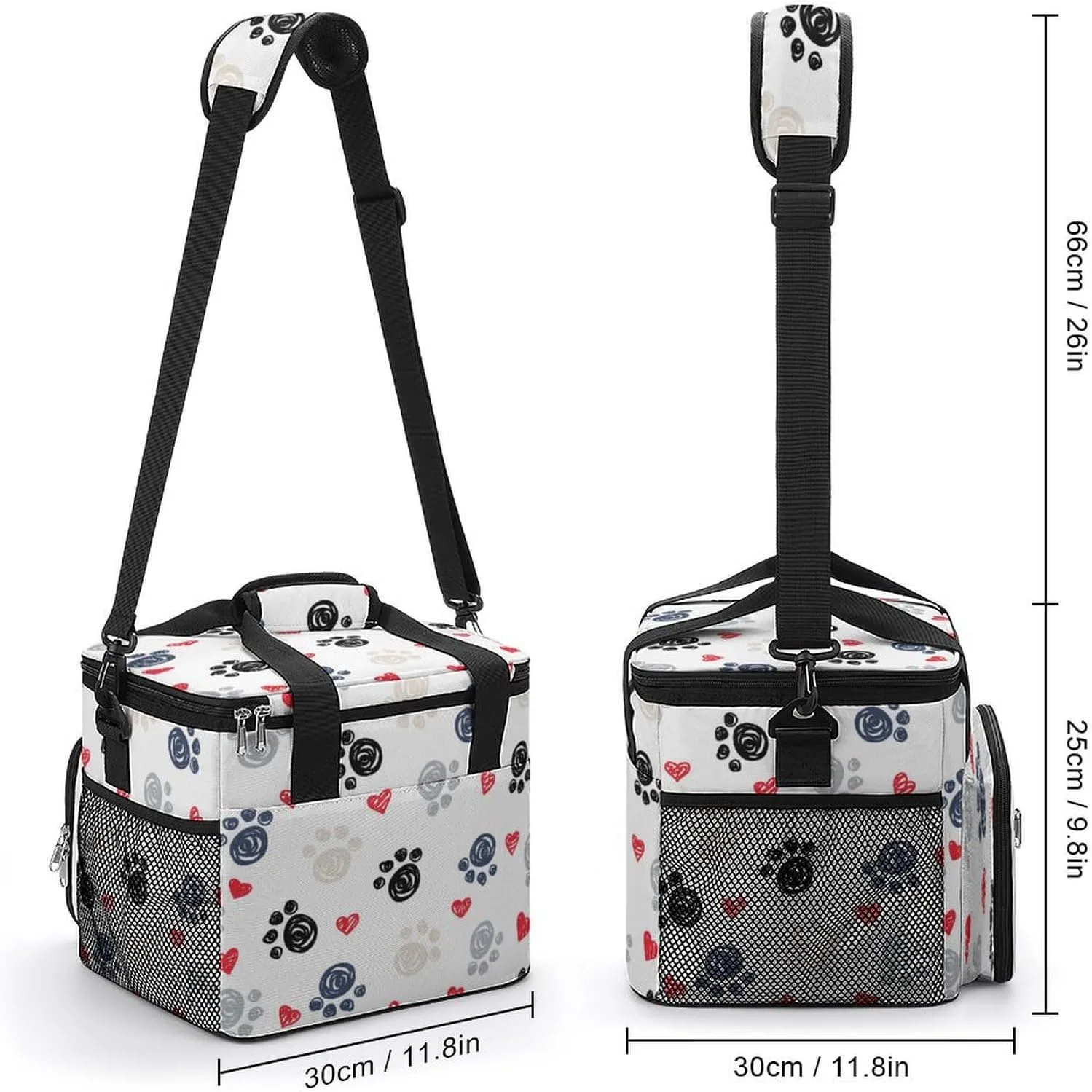 22.5L Waterproof Soft Cooler BagInsulated Lunch Box for Camping Fishing Beach Road Trips