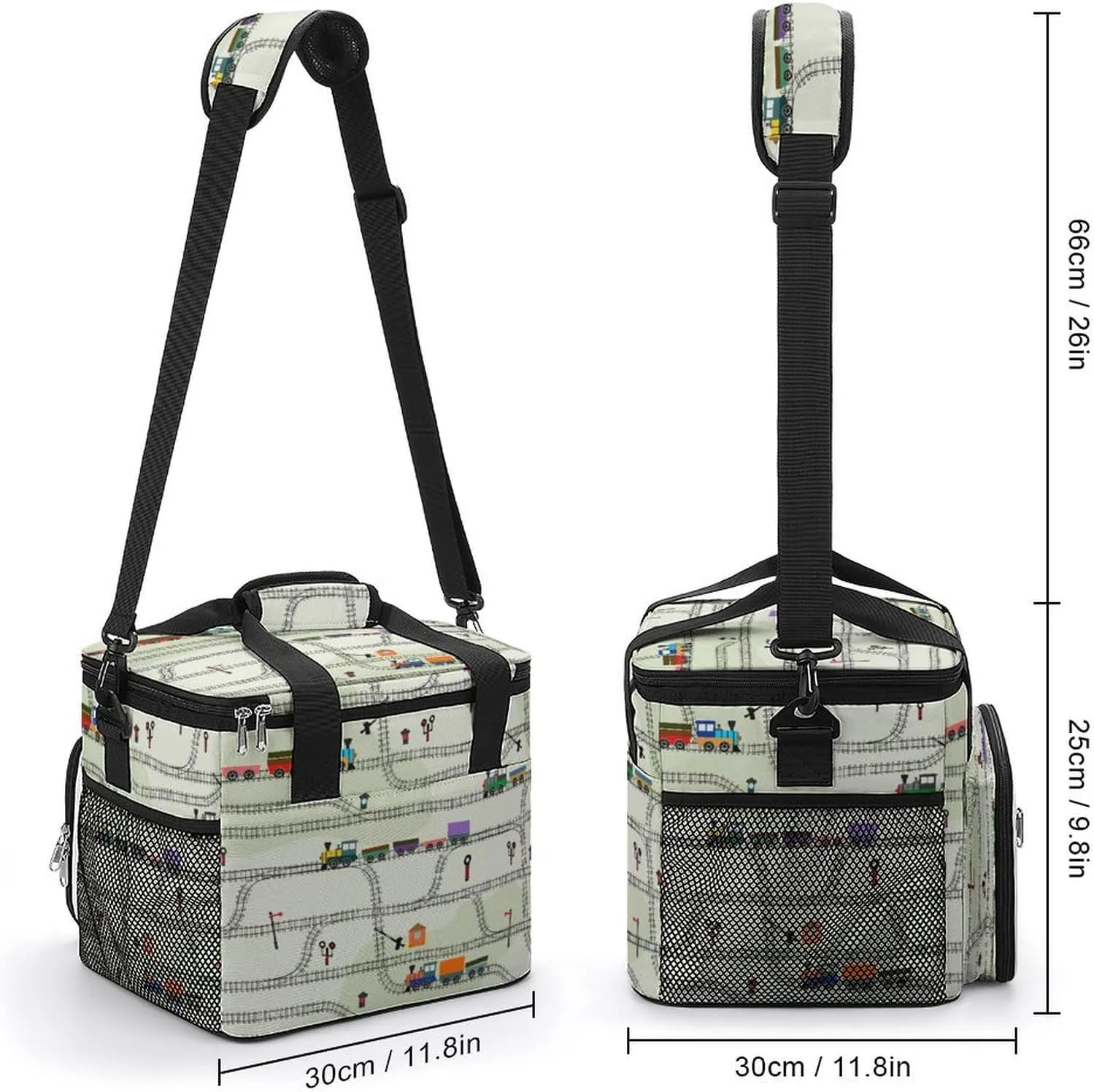 22.5L Waterproof Soft Cooler BagInsulated Lunch Box for Camping Fishing Beach Road Trips