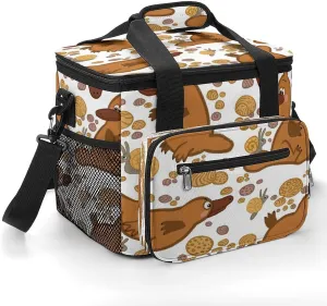 22.5L Waterproof Soft Cooler BagInsulated Lunch Box for Camping Fishing Beach Road Trips