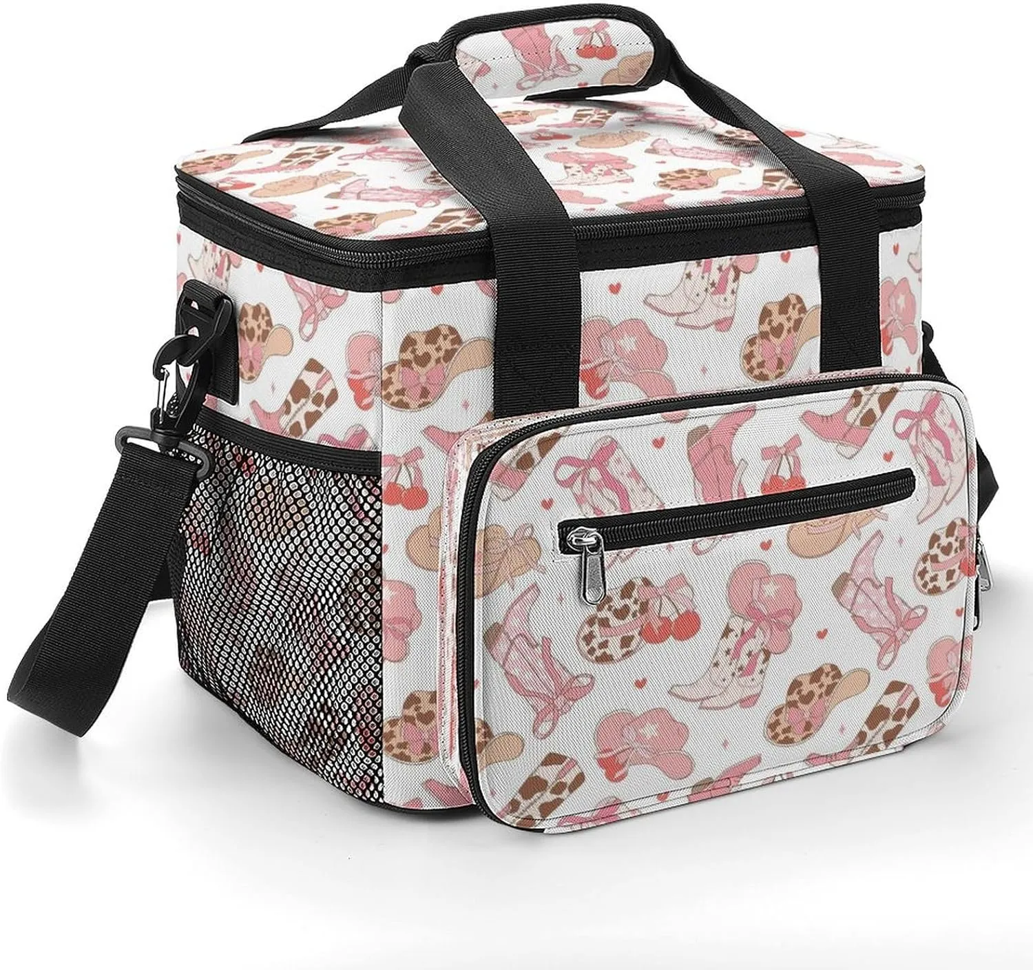 22.5L Waterproof Soft Cooler BagInsulated Lunch Box for Camping Fishing Beach Road Trips
