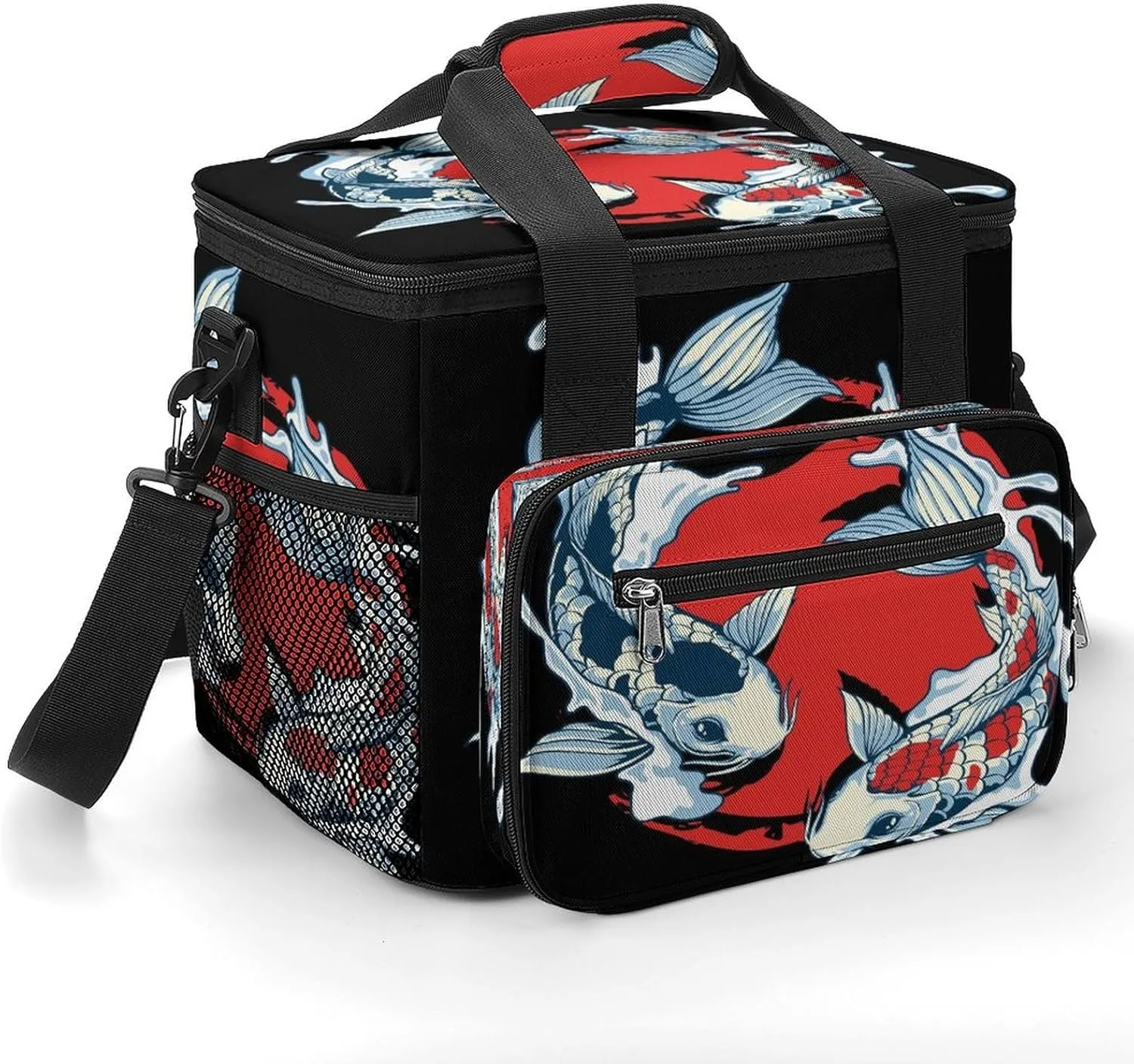22.5L Waterproof Soft Cooler BagInsulated Lunch Box for Camping Fishing Beach Road Trips