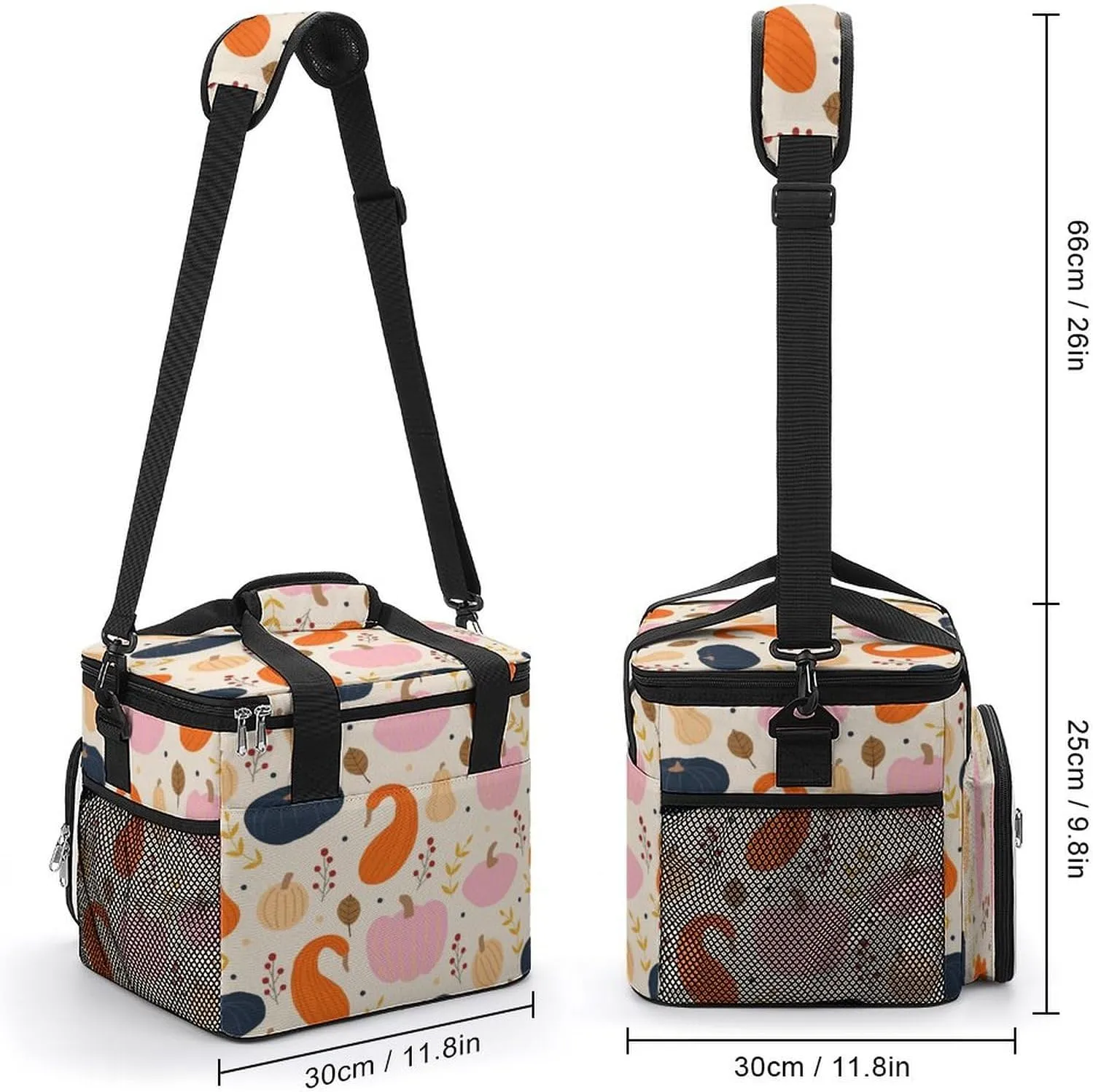 22.5L Waterproof Soft Cooler BagInsulated Lunch Box for Camping Fishing Beach Road Trips