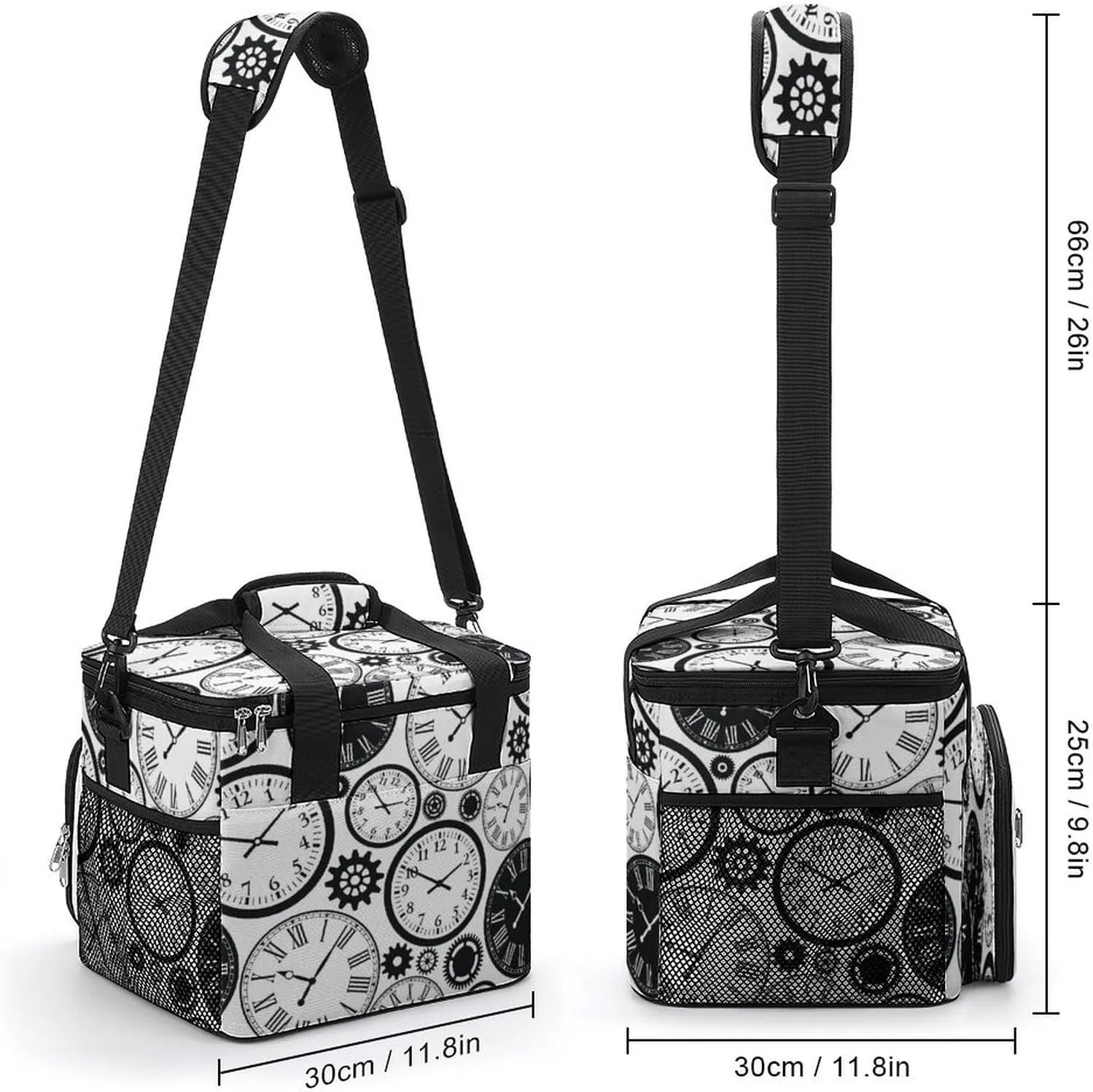 22.5L Waterproof Soft Cooler BagInsulated Lunch Box for Camping Fishing Beach Road Trips