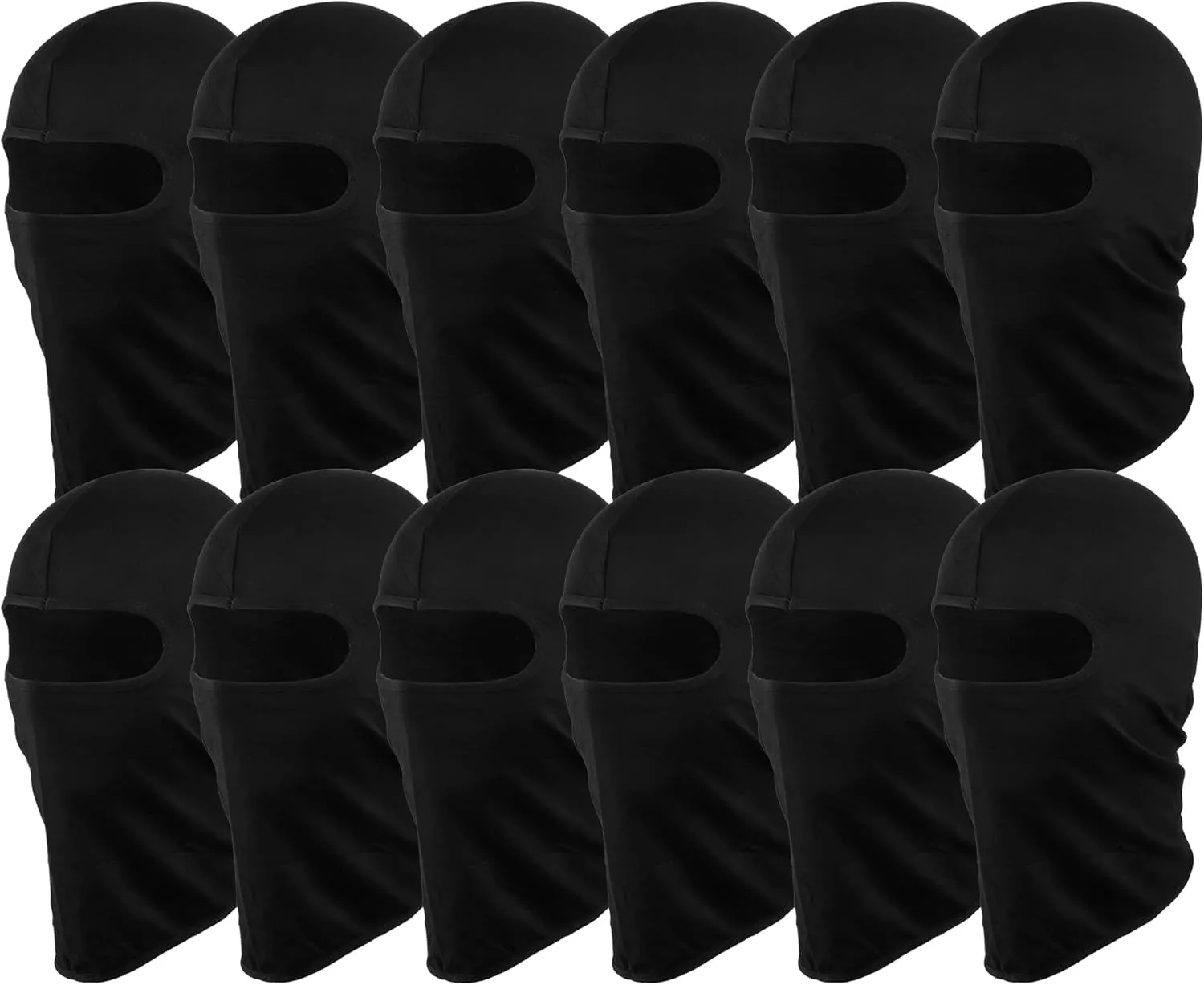 3/12 Pack Balaclava Face Mask Cover Multipurpose Full Ninja Mask Motorcycle Cycling Outdoor Sport Ski Active