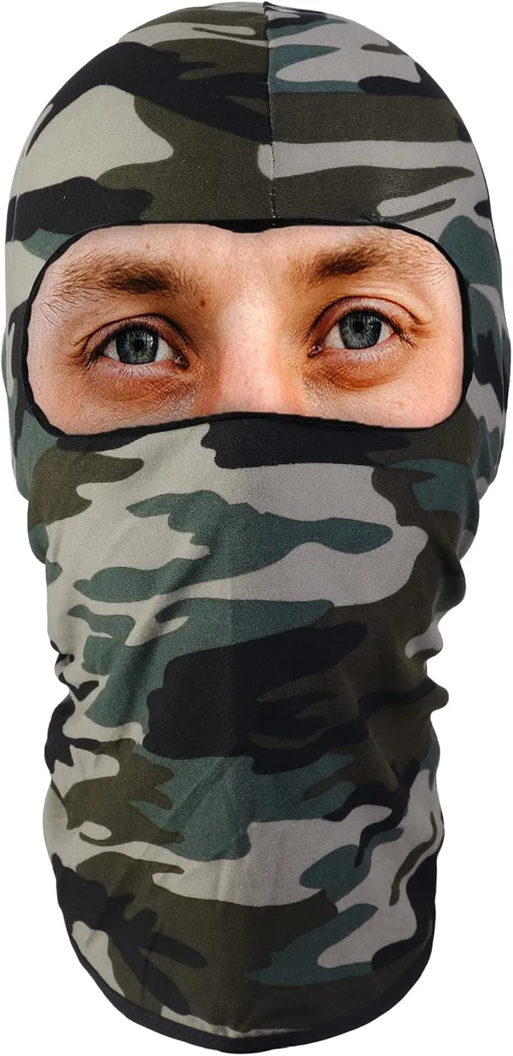 3/12 Pack Balaclava Face Mask Cover Multipurpose Full Ninja Mask Motorcycle Cycling Outdoor Sport Ski Active