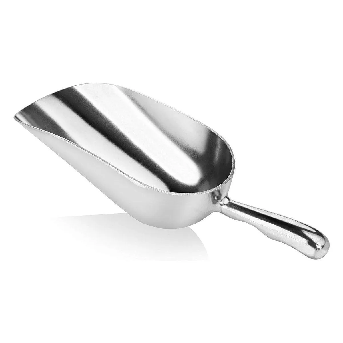 4 Sizes Aluminum Alloy Ice Shovel Flour Rice Scoop Multipurpose Kitchen Tool