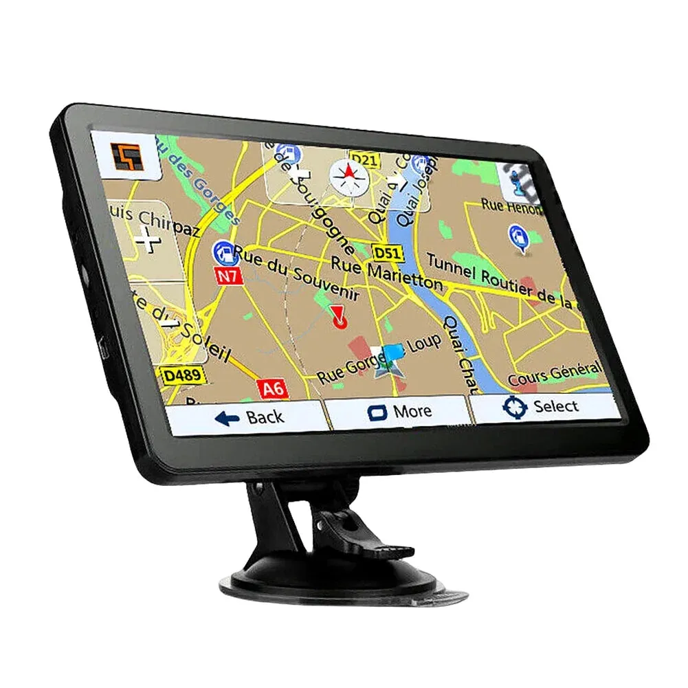 7 Inch GPS Car Maps Navigation System For Universal Cars SAT NAV Voice Reminder 256MB 8G Touch Screen