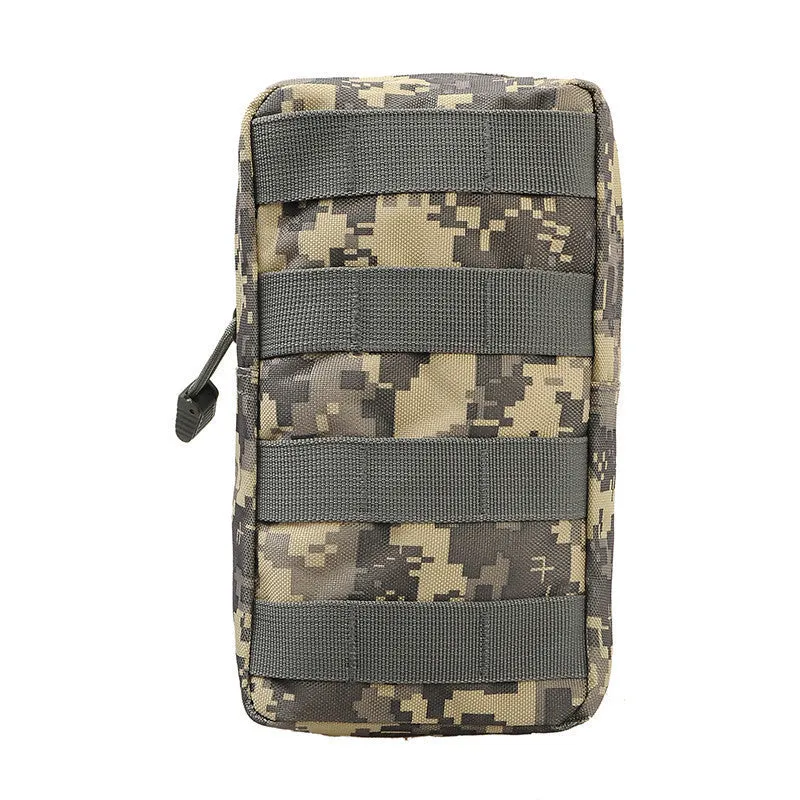 Airsoft Sports Military 600D 21X11.5CM MOLLE Utility Tactical Vest Waist Pouch Bag For Outdoor Hunting Wasit Pack Equipment
