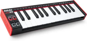 AKAI Professional LPK25 - USB MIDI Keyboard Controller with 25 Responsive Synth Keys for Mac and PC, Arpeggiator and Music Production Software,black