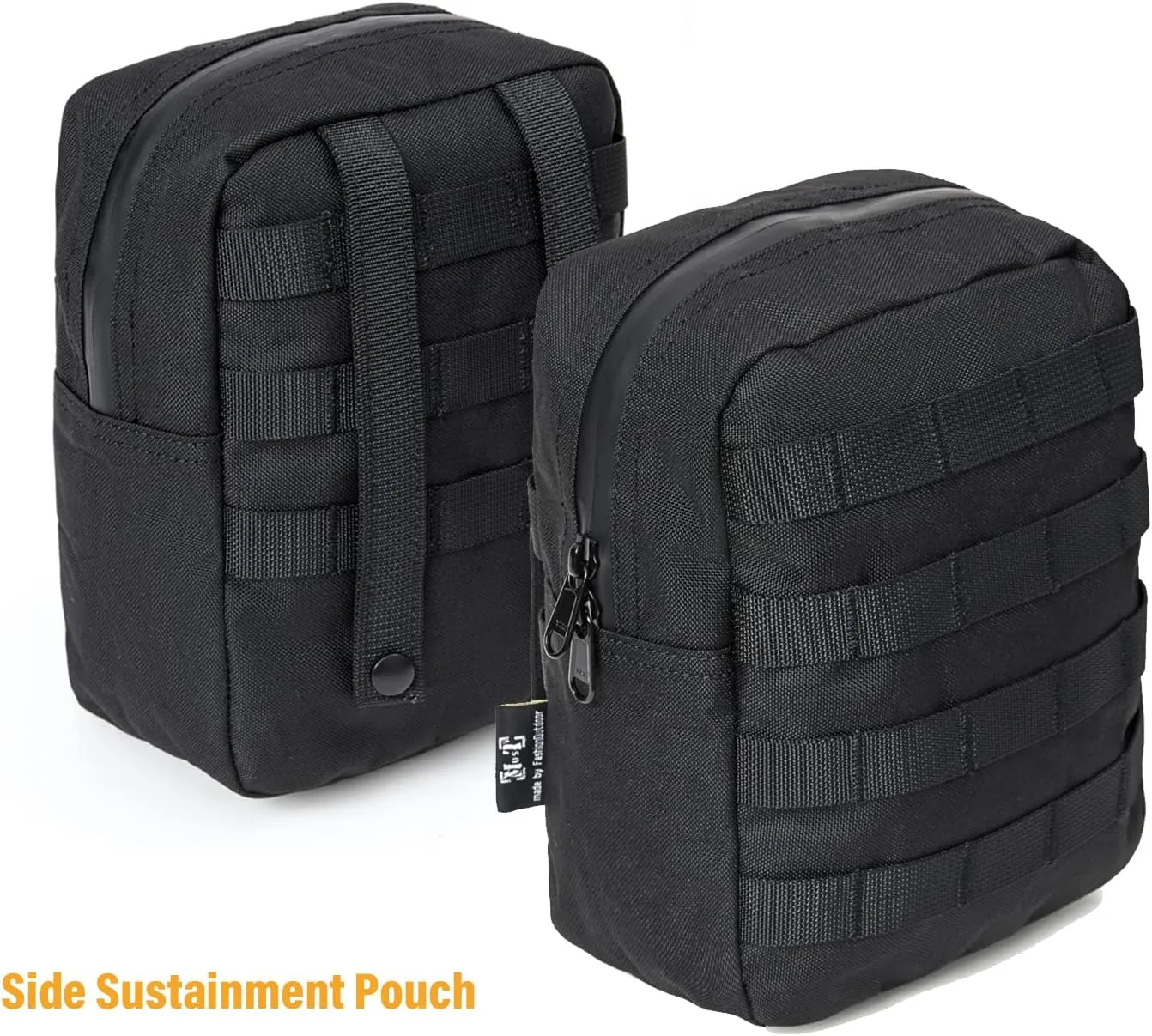 Akmax MOLLE II Medium Rucksack Military Tactical Backpack with Detachable Side Pouches & Upgraded Frame for Enhanced Comfort