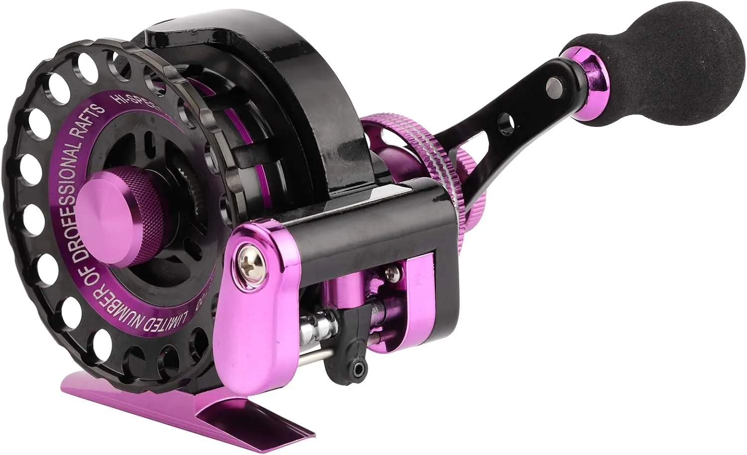 All Metal 10 1 BB Fishing Reels, High Strength Gear Ratio Reel for Raft, Sea, Boat, Reservoir, Ice Fishing with 2.6:1 Fishing Reels Accessories