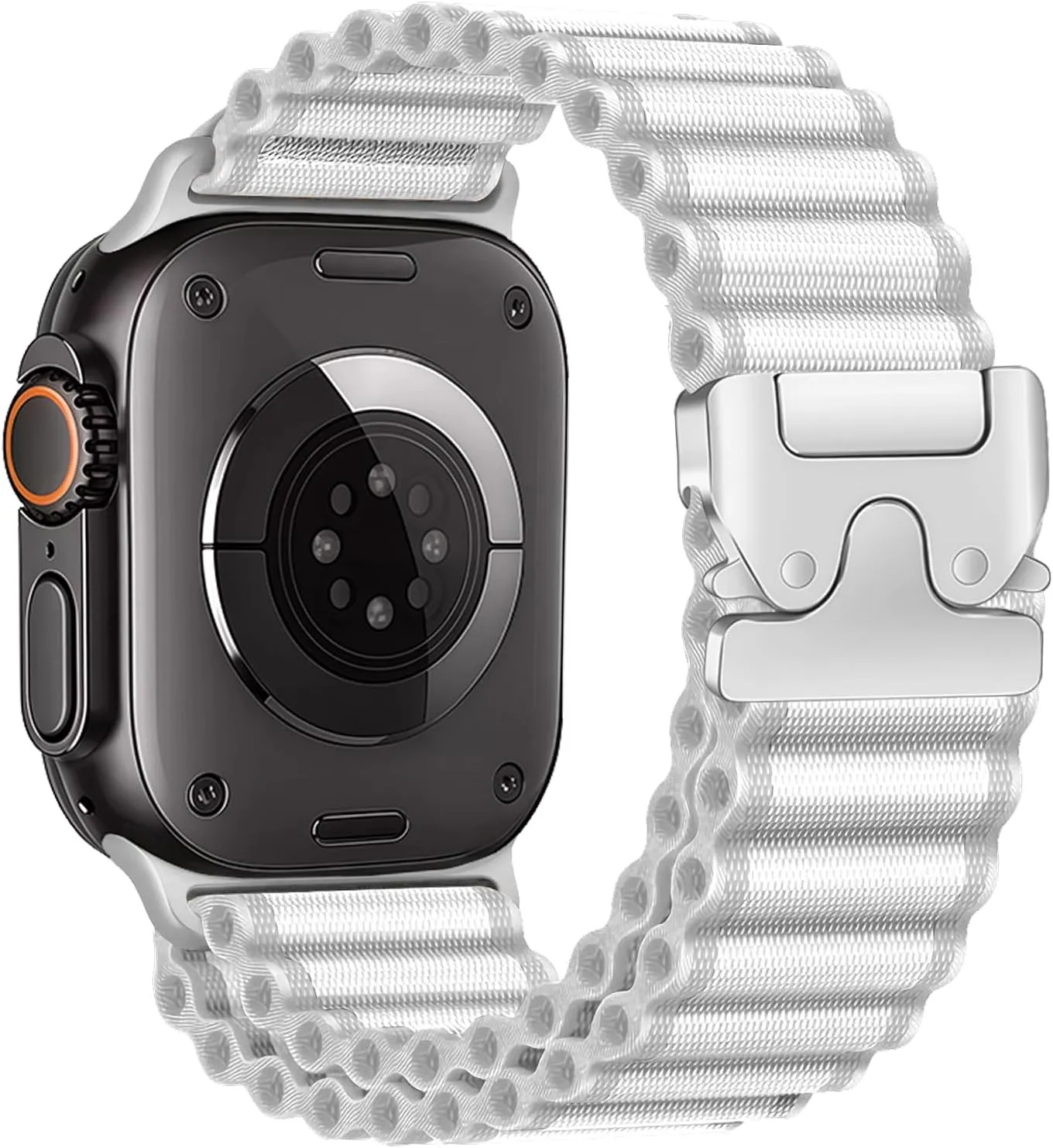 Alpine Loop Band for Apple Watch Ultra 2/Ultra Bands for Men 49mm 46mm 45mm 44mm 42mm 41mm 40mm 38mm,Parachute Buckle Fabric Nylon Sport Strap Wristband for iWatch Bands Series 10 9 8 7 6 5 4 3 SE/2