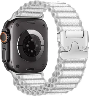 Alpine Loop Band for Apple Watch Ultra 2/Ultra Bands for Men 49mm 46mm 45mm 44mm 42mm 41mm 40mm 38mm,Parachute Buckle Fabric Nylon Sport Strap Wristband for iWatch Bands Series 10 9 8 7 6 5 4 3 SE/2