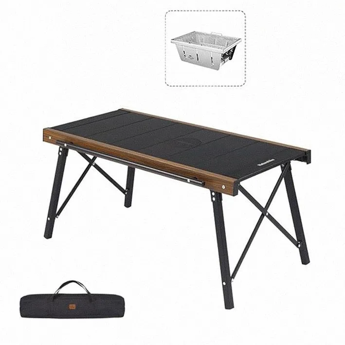 Aluminum Camping Table & Table for Shipping options Dual-purpose Foldable ⛺✨ Outdoor Adventures | Portable Ultralight