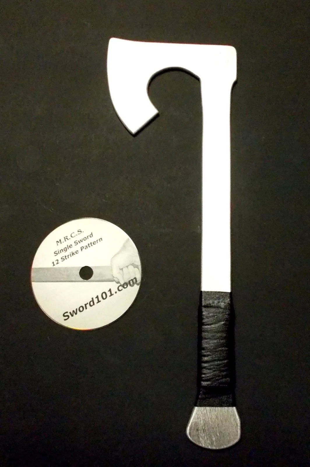 Aluminum Training Viking Metal Tomahawk Axe Hatchet Martial Arts Training DVD