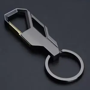 am0615 SS key chain Key double ring hook keychain holder