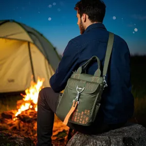 ARMYCAMO | Wolfwarriorx | L&Q army  Parachute Style Hand Bag