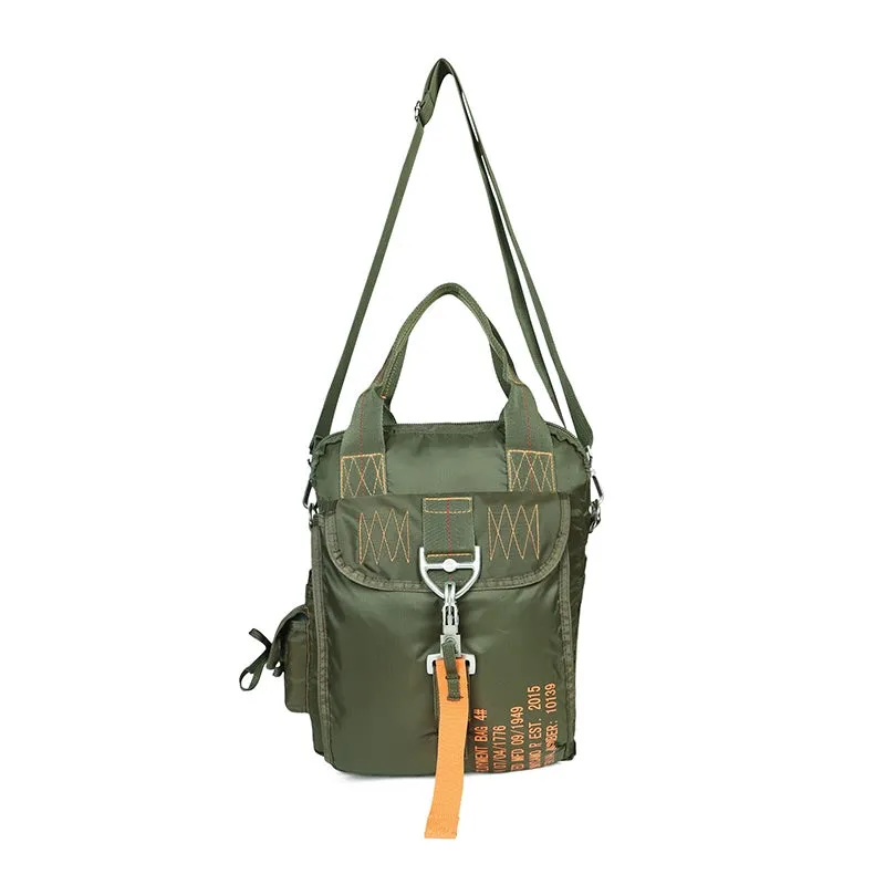 ARMYCAMO | Wolfwarriorx | L&Q army  Parachute Style Hand Bag