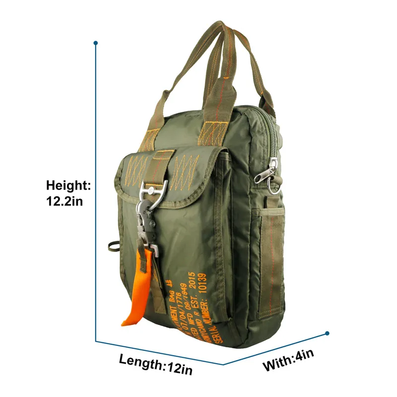 ARMYCAMO | Wolfwarriorx | L&Q army  Parachute Style Hand Bag