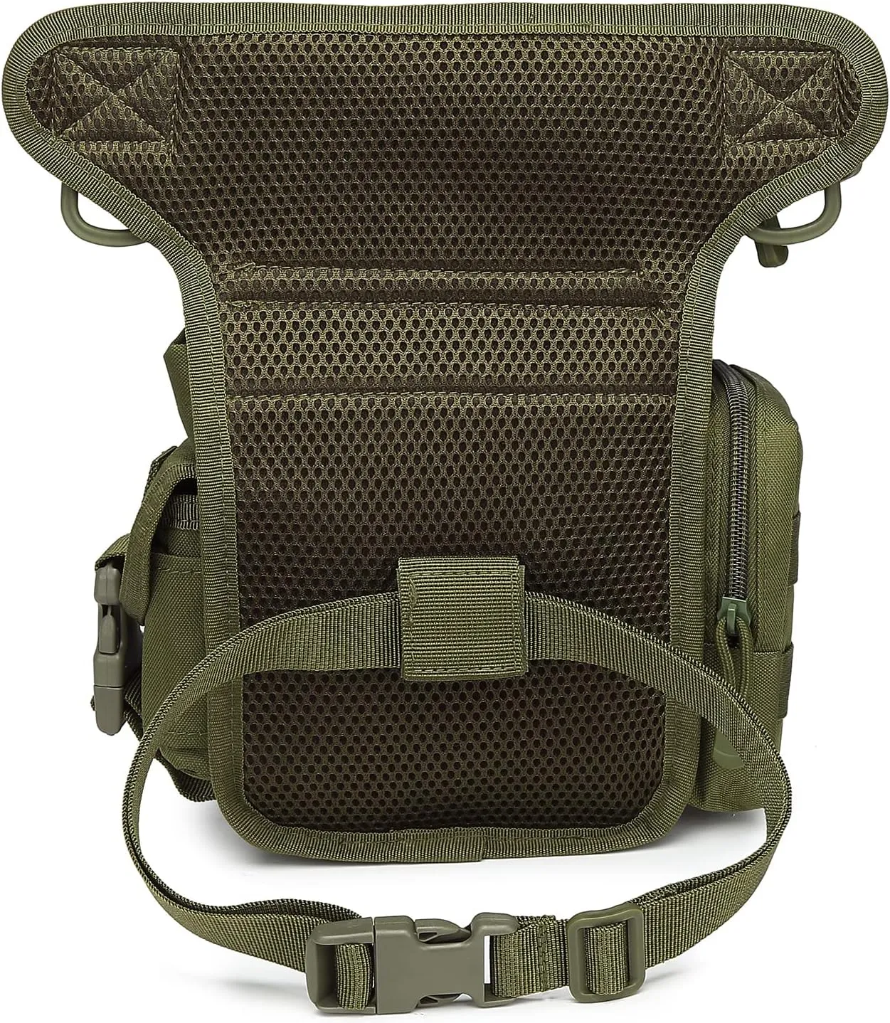 ATBP Tactical Drop Leg Pouch Bag Thigh Bag Pack Military Waist Bag Pack For Motorcycle Racing Bike Cycling Hiking horse Riding Army Green