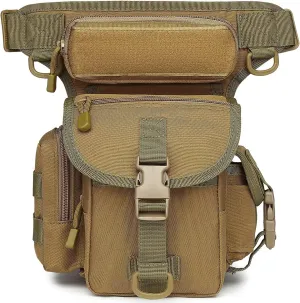 ATBP Tactical Drop Leg Pouch Bag Thigh Bag Pack Military Waist Bag Pack For Motorcycle Racing Bike Cycling Hiking horse Riding