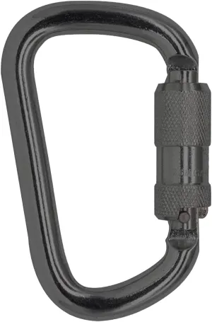 Auto Locking Carabiner 45KN=10000lbs Heavy Duty Large Clip Climbing Carabiner Twist Lock Carabiners for Rock Climbing, Camping, Gym,Rescue (CE Rated,D Shape)