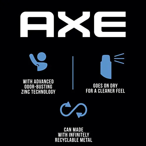 AXE Phoenix Deodorant Spray 48 Hour Odor Protection Crushed Mint and Rosemary Deodorant without Aluminum and without Residue 4 oz