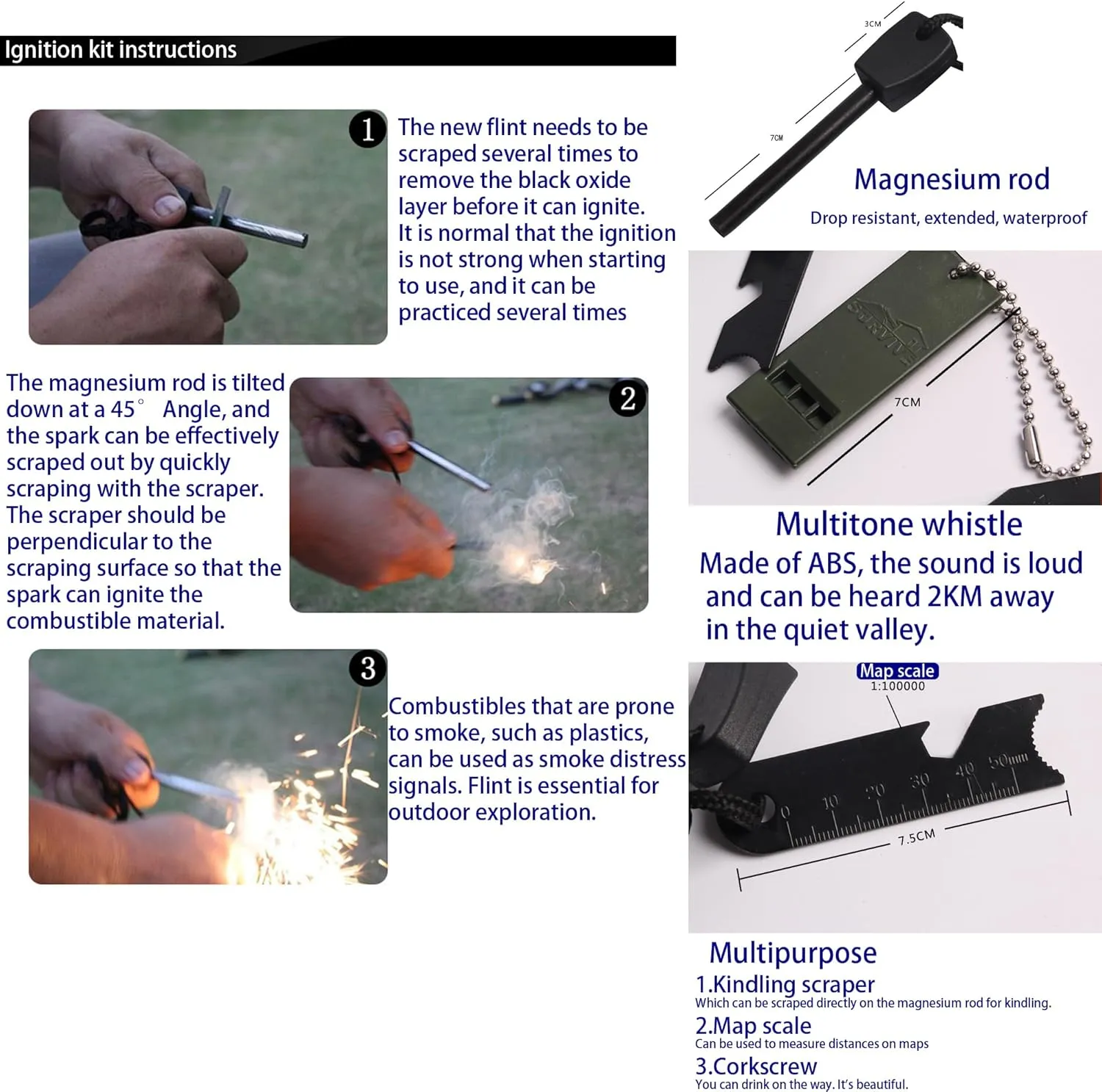 Backpacking Trowel Folding Survival Shovel, 180 Degree Tactical Multifunctional Camping Shovel - Unbreakable Military Shovel for Backpacking, Hiking, Hunting, Car Emergency (Black2)