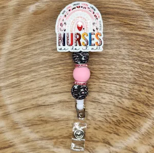 Badge Reel-Nurses We Do it All NP015